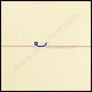 Stenography pattern for Seen