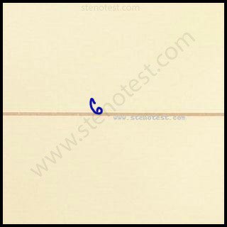 Stenography pattern for Efforts