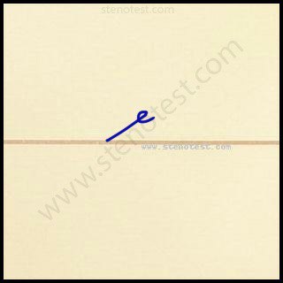 Stenography pattern for Recession