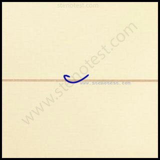 Stenography pattern for Near