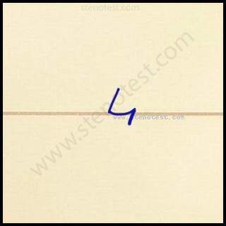 Stenography pattern for Changed