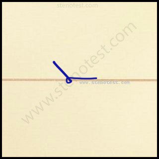 Stenography pattern for Basic