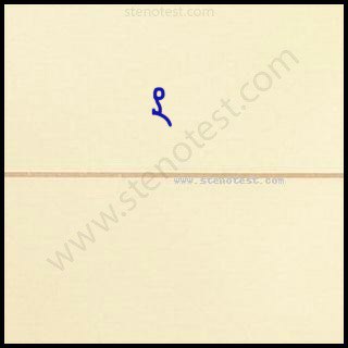 Stenography pattern for Standard