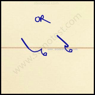 Stenography pattern for Benefits