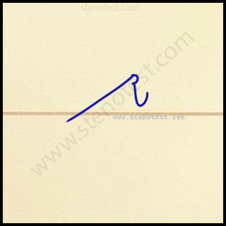 Stenography pattern for Reorientation
