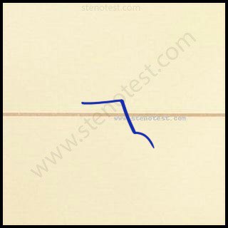 Stenography pattern for Keyboard
