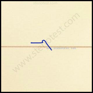Stenography pattern for Keeper