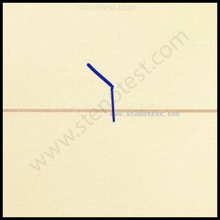 Stenography pattern for Abate