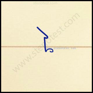 Stenography pattern for Abandonment