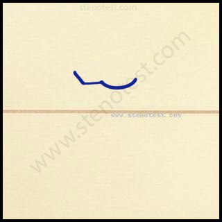 Stenography pattern for Abdicating