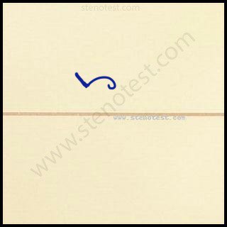 Stenography pattern for Abdomen