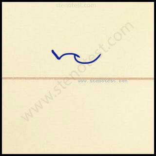 Stenography pattern for Abdominal