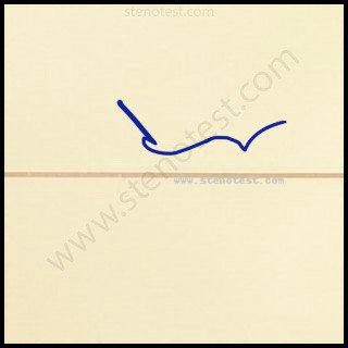 Stenography pattern for Abnormally