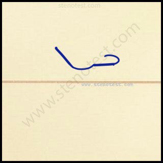 Stenography pattern for Abnegation