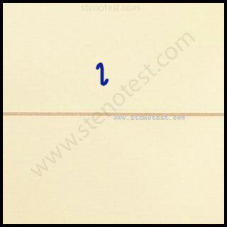 Stenography pattern for Draft