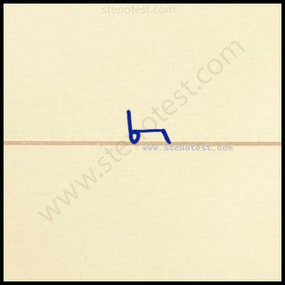 Stenography pattern for Described