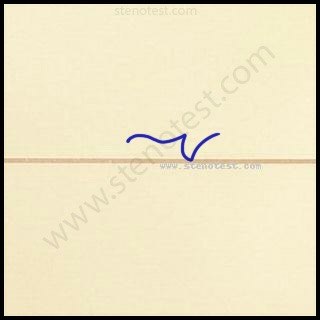 Stenography pattern for Monthly