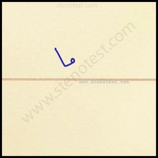 Stenography pattern for Parts