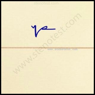 Stenography pattern for Idealistic