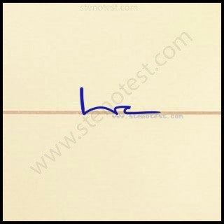 Stenography pattern for Democratical