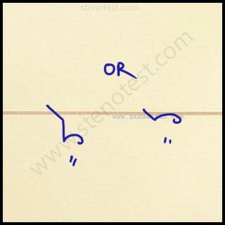 Stenography pattern for Pitman