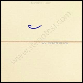 Stenography pattern for Nor