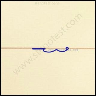 Stenography pattern for Ignorance