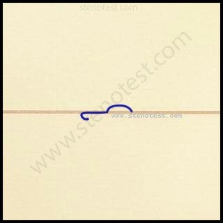 Stenography pattern for Cream