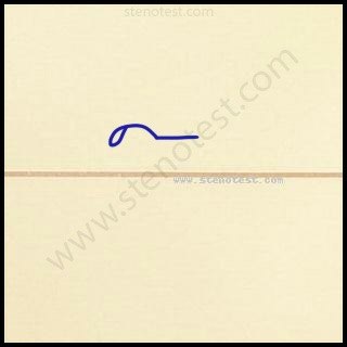 Stenography pattern for Stomach