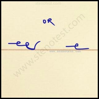 Stenography pattern for Exclusively