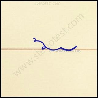 Stenography pattern for Worsening