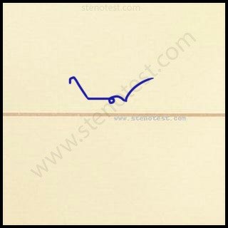 Stenography pattern for Approximately