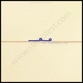 Stenography pattern for Excuse